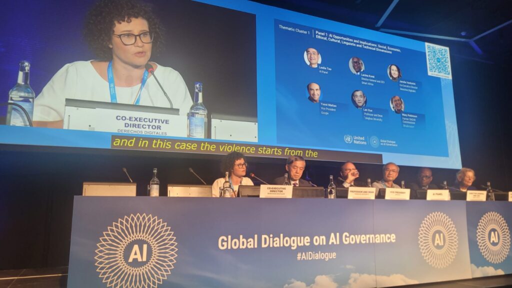 Pesquisadora da LAVITS participa do 1º Diálogo Global da ONU sobre Governança da IA e destaca perspectivas latino-americanas